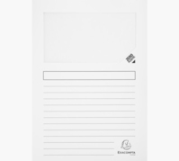Exacompta 50151E fichier Carton Blanc A4