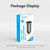 Vention Two-Port USB A+A(30+30) Car Charger Gray Mini Style Aluminium Alloy Type