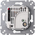 Merten 536302 Elektroschalter Rotary switch Metallisch, Weiß