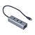 i-tec Metal C31HUBMETAL403 hálózati csatlakozó USB 3.2 Gen 1 (3.1 Gen 1) Type-C 5000 Mbit/s Szürke