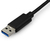 StarTech.com Adaptador Conversor USB 3.0 a Fibra Óptica 1000BaseSX SC Multimodo 550m Transceiver USB