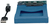 Manhattan Festplattengehäuse, Hi-Speed USB 2.0, SATA, 2.5", Blau, Silikon