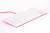 Raspberry Pi SC0168 billentyűzet USB QWERTZ Német Vörös, Fehér