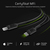 Green Cell KABGC07 Lightning-kabel 1 m Zwart