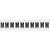 Brady NL-W15-M self-adhesive label Rectangle Black, White 250 pc(s)