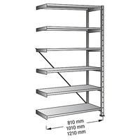 Rayonnage emboîtable pour le stockage et l'industrie