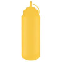 APS Quetschflasche Ø 8 cm, H: 26,5 cm, 1.025 ml Polyethylen, gelb mit