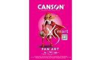CANSON Bloc de dessin XS'MART FAN ART, A4 (5299298)