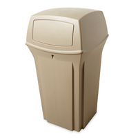 Abfalleimer Ranger®-Behälter, 132 l, beige