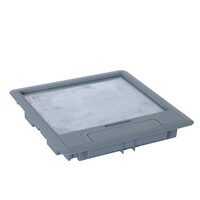 Couvercle plastique pour boîte de sol standard 16-24 modules (PW28724)