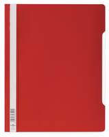 Durable Clear View A4+ Document Folder - Red - Pack of 50