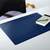 Durable Desk Mat with Contoured Edges 540 x 400mm - Dark Blue