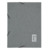 Oxford Top File + A4 Eckspannermappe mit Gummizugverschluss mit Einschlagklappen grau