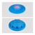 6 x Vakuumbeutel in Transparent/ Blau - 100x80 10048042_0
