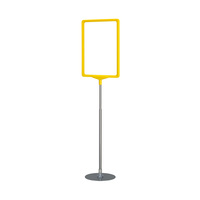 Kundenstopper / Werbeaufsteller / Plakatständer „Serie D” | sárga, hasonló mint RAL 1018 DIN A4