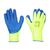 TIMCo Warm Grip Gloves Crinkle Latex Coated Polyester Size X Large