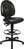 Topstar GmbH Krzesło robocze obrotowe Tec 50 ślizgacze podłogowe + podnóżek tapicerka ze sztu