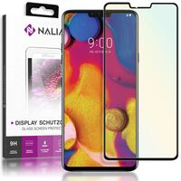 NALIA Screen Protector compatible with LG V40 ThinQ, 9H Full-Cover Tempered Glass Protective Display Film, Durable Saver Smart-Phone LCD Protection Foil Shatter-Proof Front - Tr...