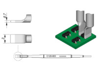 Entlötspitze, Klingenform, Ø 3 mm, (L) 50 mm, C120003
