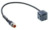 Sensor-Aktor Kabel, M12-Kabelstecker, gerade auf Ventilstecker, 5-polig, 0.3 m,