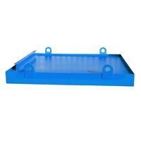 Sump tray for skip trailer