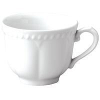 Churchill Buckingham Elegant Tea Cups in White Porcelain - 220ml - Pack of 24