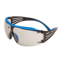 3M™ SecureFit™ 400X Schutzbrille, blau/schwarze Bügel, Scotchgard™ Anti-Fog-/Antikratz-Beschichtung (K&N), hellgraue Scheibe für innen/außen, SF407XSGAF-BLU-EU