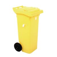 Wheelie bins 120L Yellow