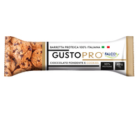 Barretta proteica GustoPro - cioccolato fondente e cookie - 40 gr - Falco