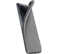 CELLULARLINE CHROMA szilikon telefonvédő (matt, mikrofiber plüss belső) FEKETE [Samsung Galaxy A42 5G (SM-A425F)]