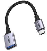 UGREEN US378 USB-A anya - USB-C apa OTG adapter szürke (70889)