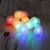 IRIS Zúzmara alakú 3cm/1,5m/több színű/10db LED-es/2xAA elemes fénydekoráció (314-02)