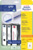 Ordner-Etiketten, A4 mit ultragrip, 61 x 297 mm, 30 Bogen/90 Etiketten, weiß