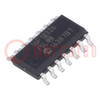 IC: microcontroller PIC; 26kB; 32MHz; 2,3÷5,5VDC; SMD; SO14; PIC16