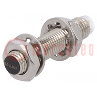 Sensor: inductief; OUT: PNP / NO; 0÷2mm; 10÷30VDC; M8; IP67; 200mA