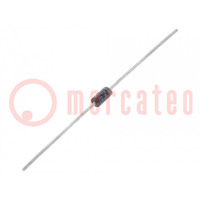 Diode: rectifying; THT; 1kV; 1A; Ifsm: 30A; DO41; Ufmax: 1.1V