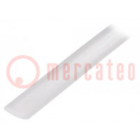 Heat shrink sleeve; glueless; 2: 1; 9.5mm; L: 1m; transparent