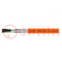 Leitungen: für Servoantriebe; TOPSERV®109; 4G4mm2; orange; Line