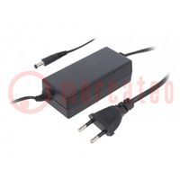 Power supply: switched-mode; 12VDC; 2A; Out: 5,5/2,5; 24W; 0÷40°C