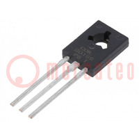 Transistor: NPN; bipolaire; 80V; 1,5A; 20W; TO126