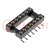 Socket: integrated circuits; DIP14; Pitch: 2.54mm; precision; SMT