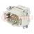 Connector: HDC; contact insert; male; Han® ES; PIN: 6; 6+PE; size 6B