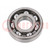 Bearing: single row deep groove ball; Øint: 25mm; Øout: 62mm