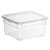 rothopro Clearbox Aufbewahrungsbox mit Deckel, Fassungsvermögen: 2,0 l