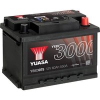 YUASA YBX3075 BATERÍA DE COCHE SMF STARTER RECARGABLE 12V 60AH 550A