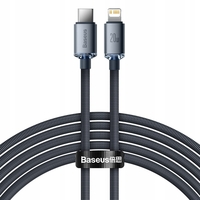 BASEUS TYPE-C - LIGHTNING CABLE, CRYSTAL SHINE SERIES FAST CHARGING D CAJY000301