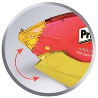 Kleberoller nachfüllbar ablösbar rot/gelb 8,4mm x16m PRITT IDH 2118120 / ZRRNH