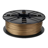 Ampertec 3D-Filament ABS gold 1.75mm 1000g Spule