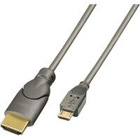 LINDY USB Kabel Micro USB MHL an HDMI Typ A 1080p 2m