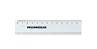 Rumold FL42/50 Lineal Schreibtisch-Lineal 500 mm Kunststoff Transparent
